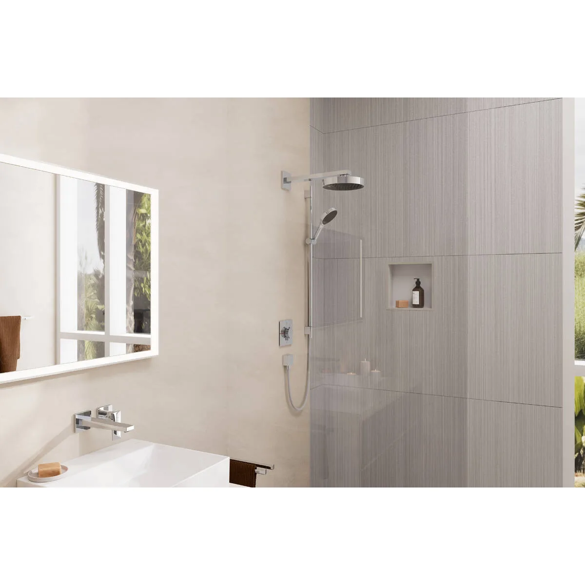 Metropol Змішувач для раковини одноважільний покриття, 225 мм, Хром, Hansgrohe