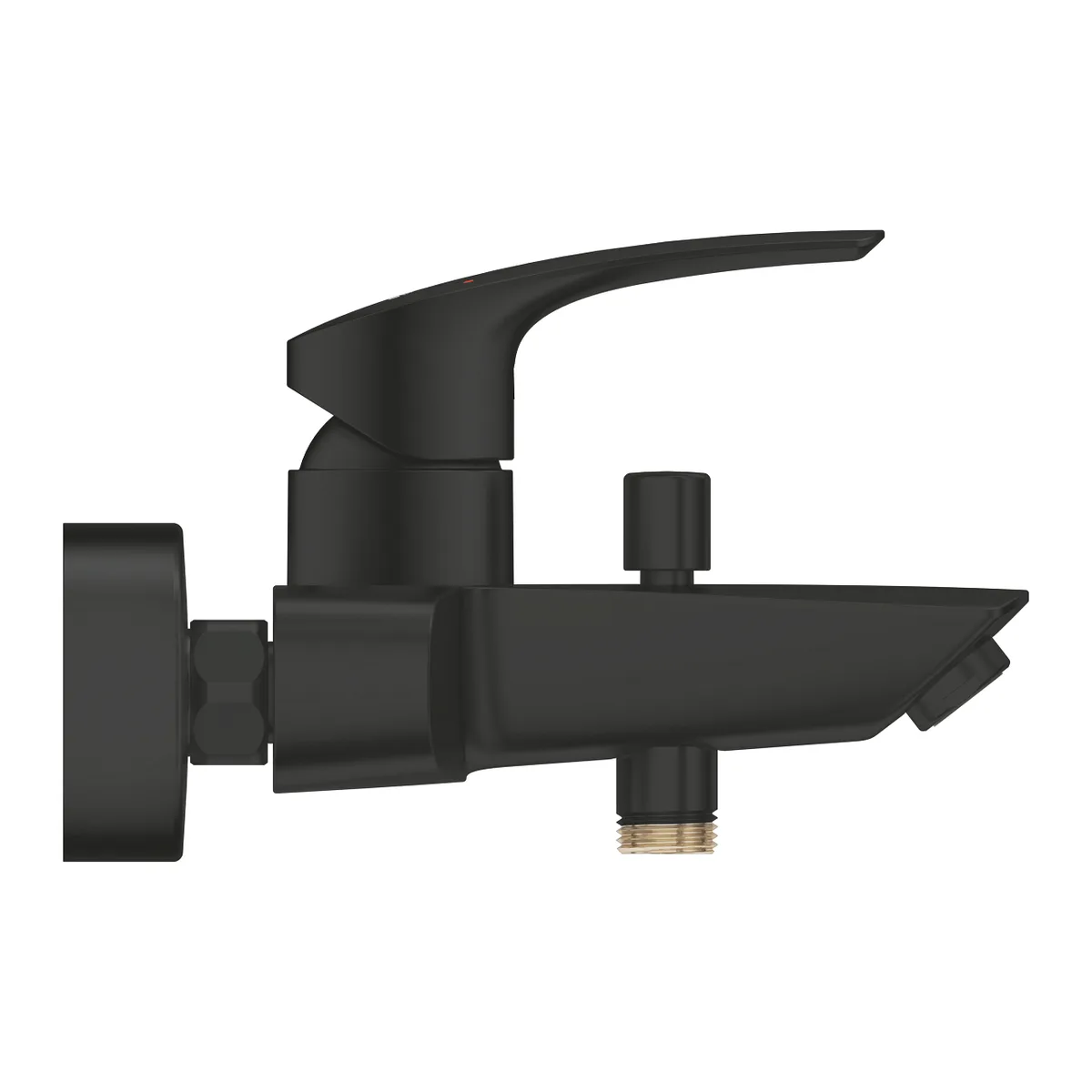 Eurosmart NEW змішувач для ванни одноважільний, Чорний матовий, Grohe