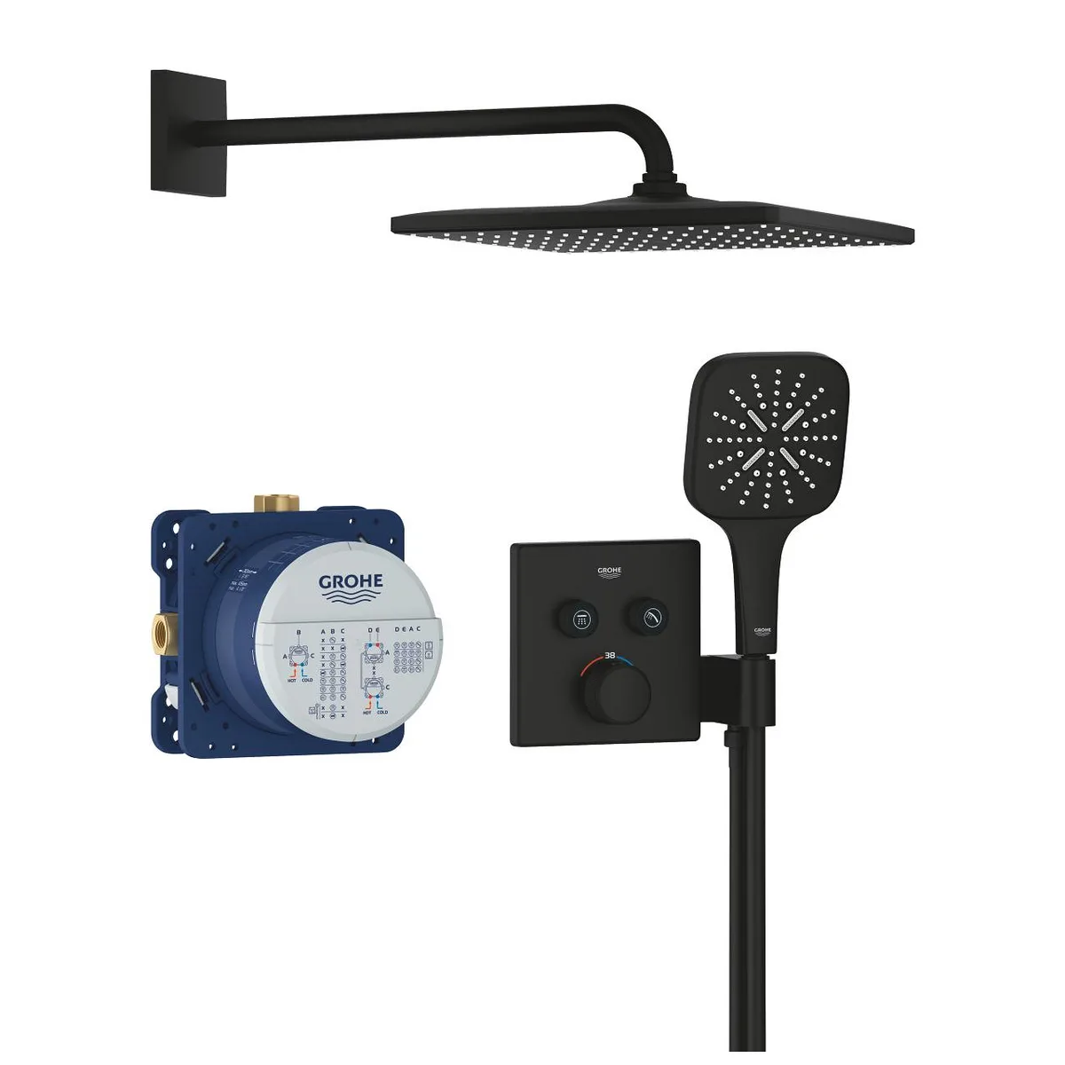 Grohtherm Smartcontrol набір з верхнім душем 310