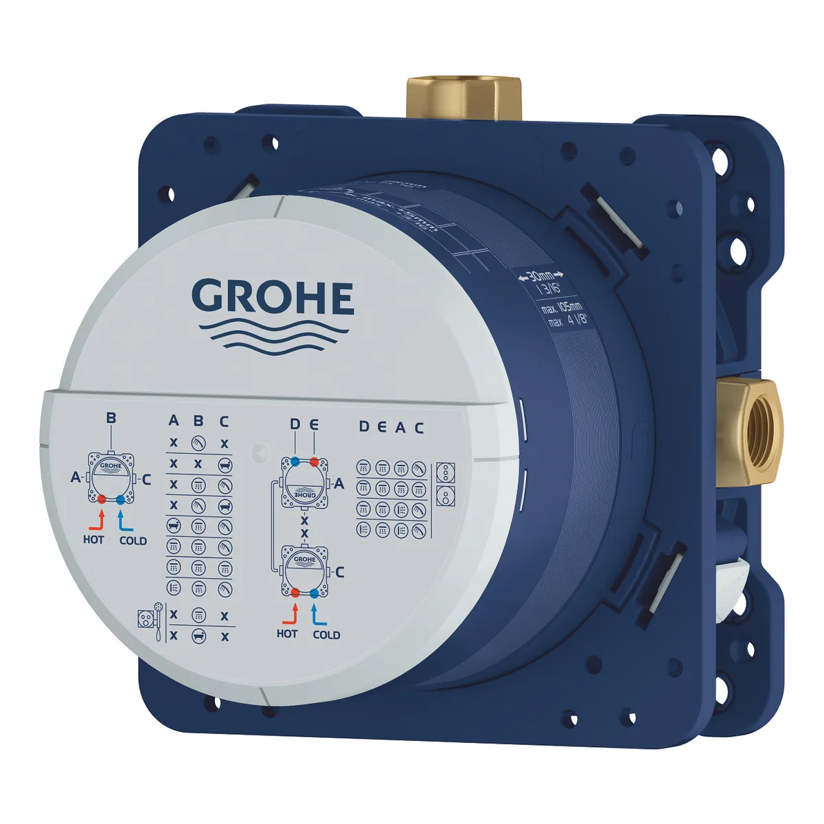 Smartbox прихована частина, Grohe
