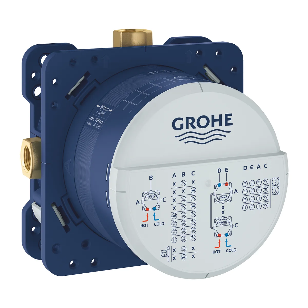 Smartbox прихована частина, Grohe