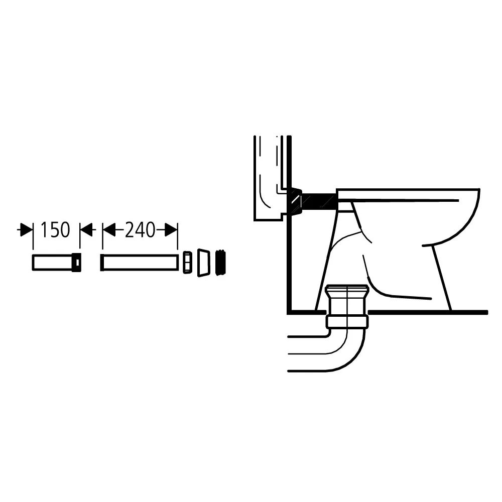 Впускний гарнітур альпін-білий, Grohe