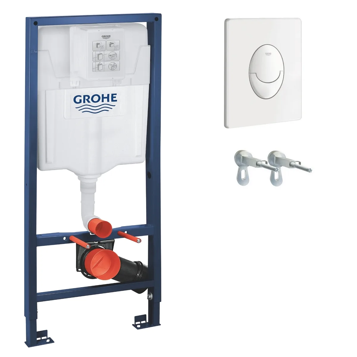 Rapid SL Інсталяція для підвісного унітазу 3 в 1 без прокладки, Grohe