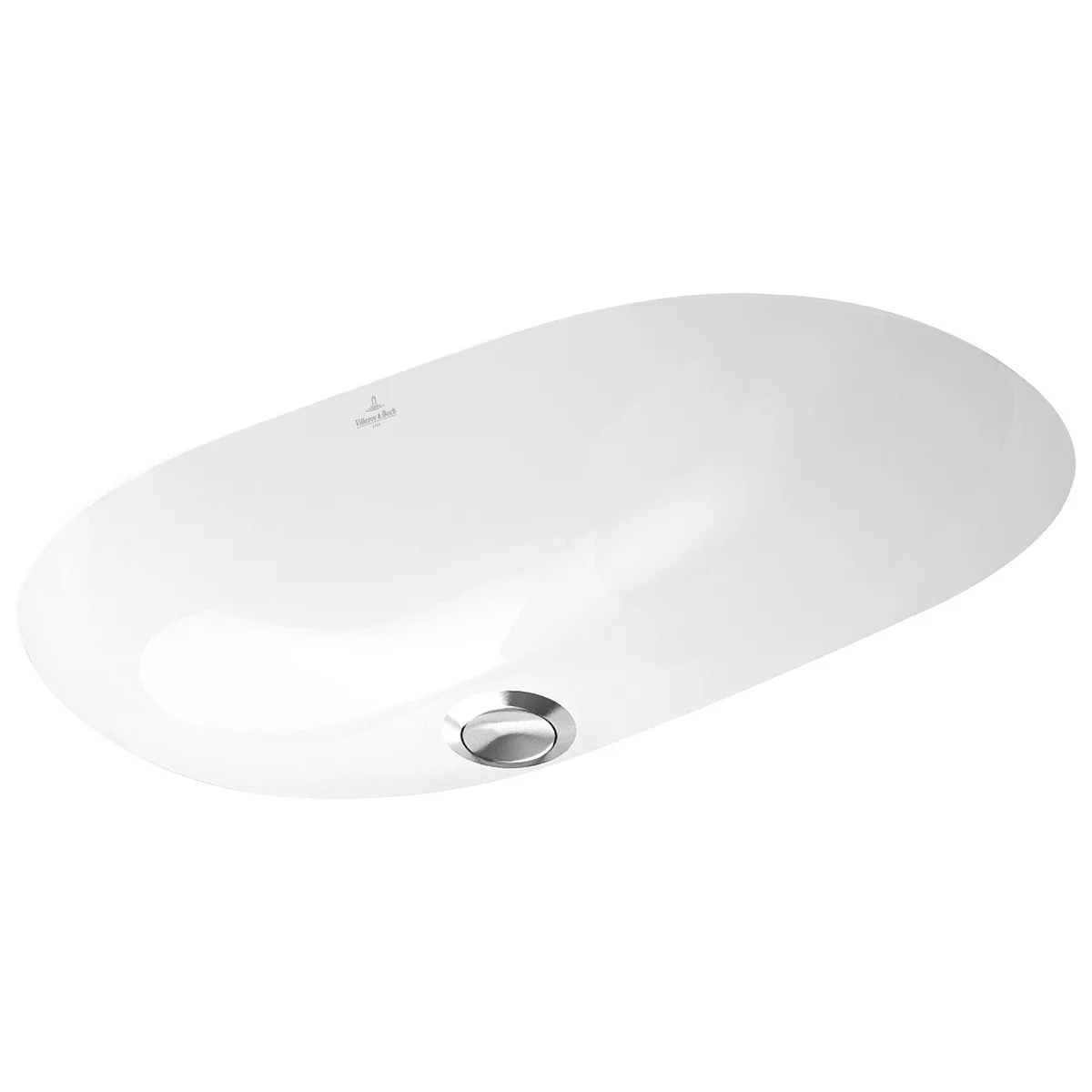 O.NOVO-умивальник під столешню, 60×35 см, Villeroy & Boch