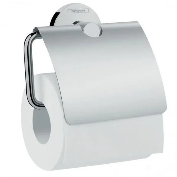 Logis Тримач туалетного паперу з кришкою, Хром, Hansgrohe
