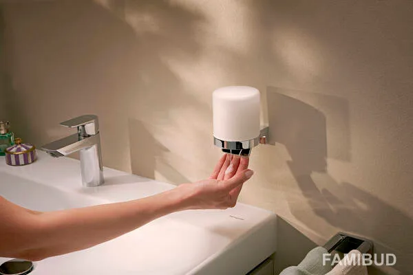 Addstoris S сосуд для рідкого мила, Хром, Hansgrohe