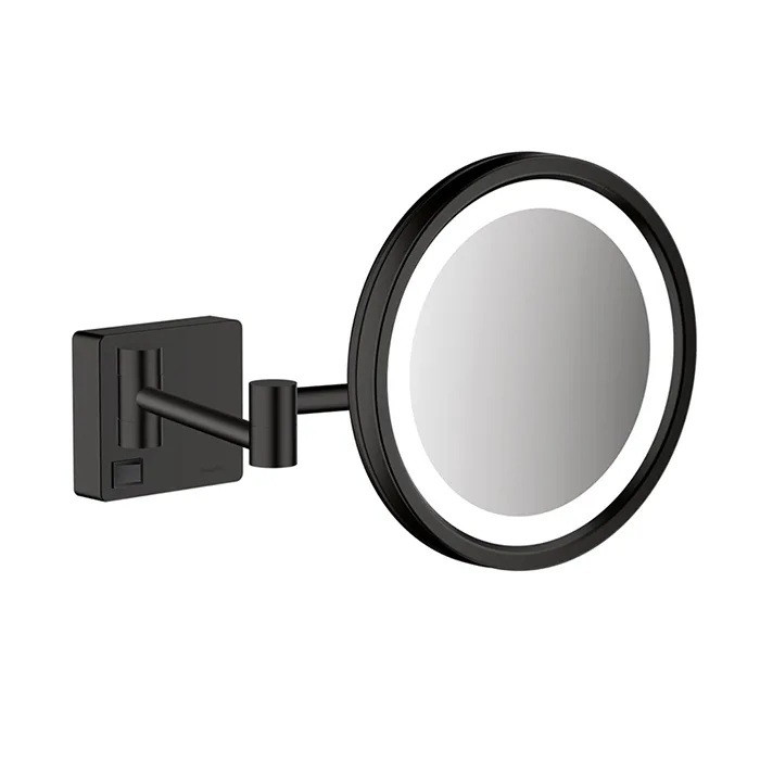 Косметичне дзеркало Addstoris 41790670, Чорний, Hansgrohe