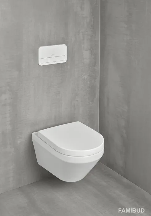 Architectura унітаз підвісний DirectFlush TwistFlush в комплекті з сидінням з функцією Slow closing, 37×53 см, Villeroy & Boch