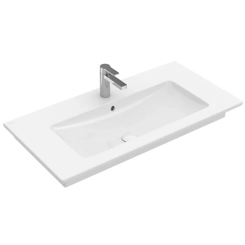 Verity Line умивальник альпін, 100×50 см, Білий, Villeroy & Boch