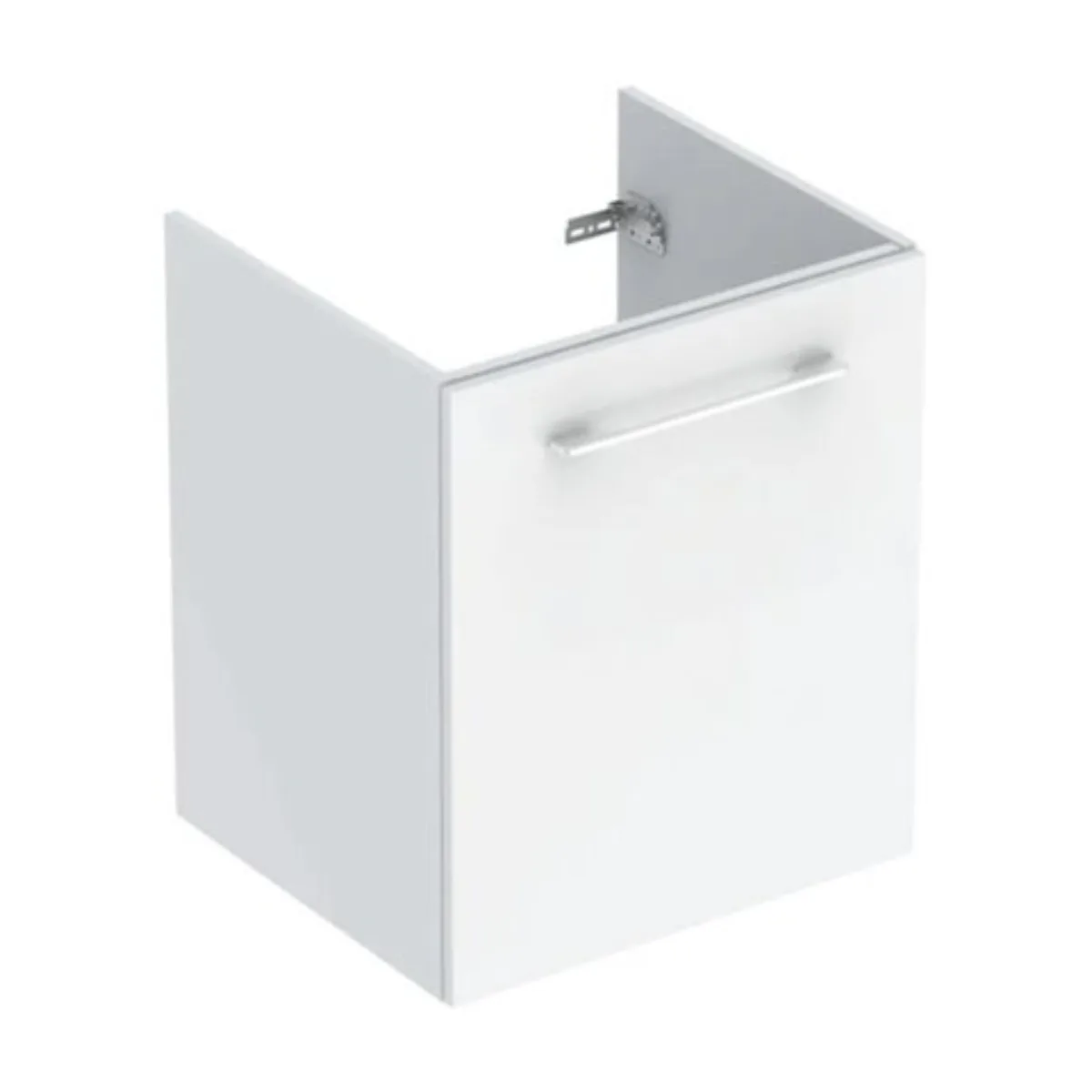 Selnova Square тумба з 1 дверима глянець, 53,8×50,2 см, Білий, Geberit