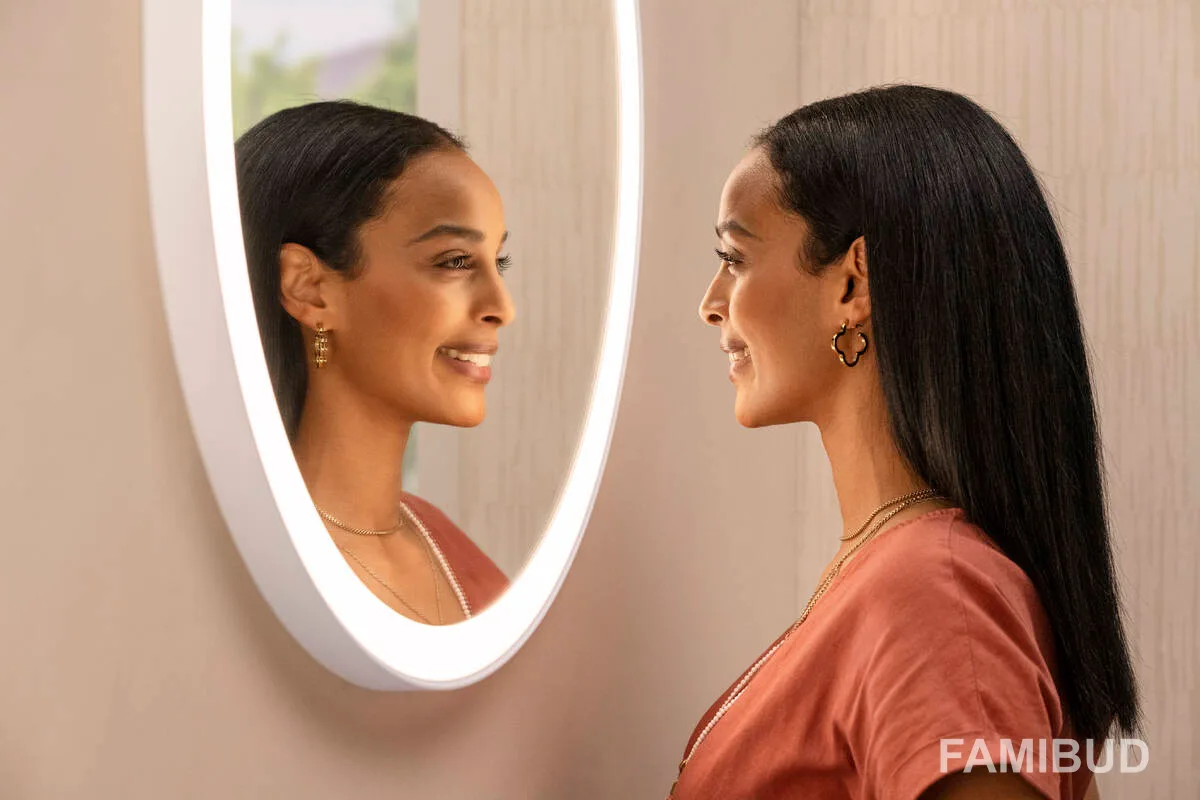 Xarita Lite S дзеркало з LED підсвіткою, 90 см, Hansgrohe