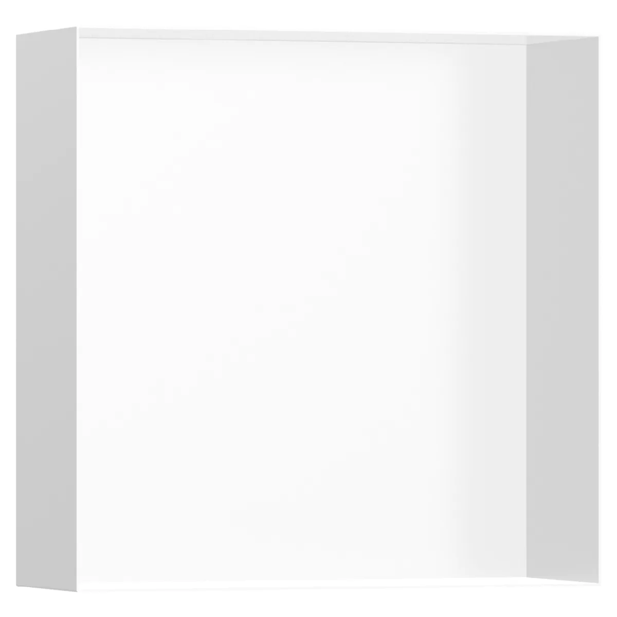 XtraStoris Minimalistic ніша з вбудованою рамою, 30×30×10 см, Білий матовий, Hansgrohe