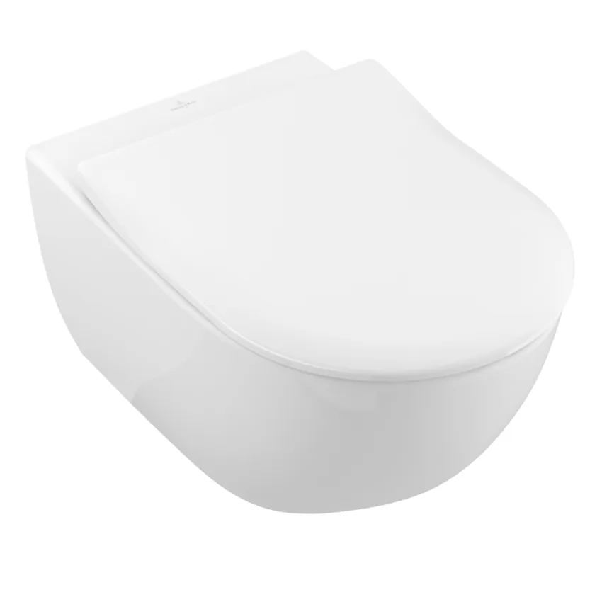 Subway 2.0 унітаз підвісний з верт змивом DirectFlush з сид Slimseat з функц QuickRelease та SoftClosing, Villeroy & Boch