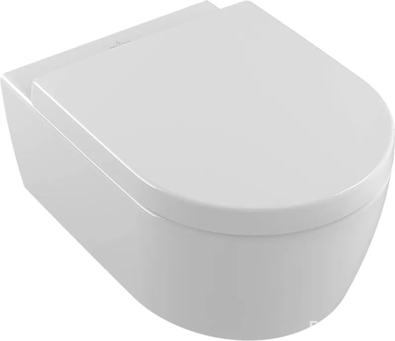Avento унітаз підвісний гориз випуск Direct Flush з сидінням QuickRelease SoftClosing, Villeroy & Boch