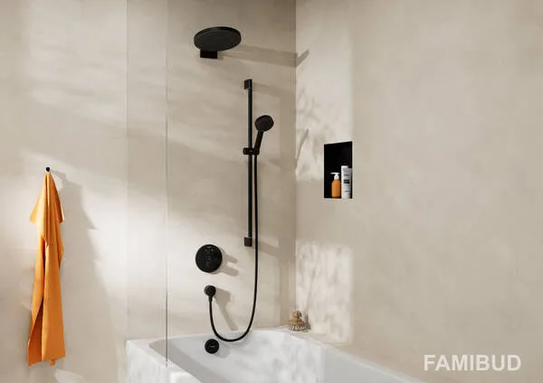 Tubset Universal Злив/перелив для ванни з сифоном, Hansgrohe