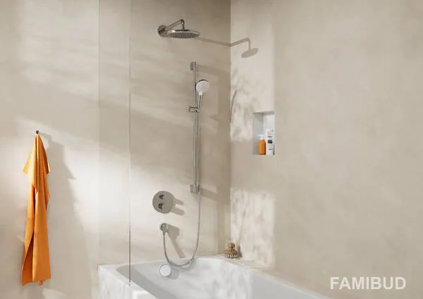 Tubset Universal Злив/перелив для ванни з сифоном, Hansgrohe