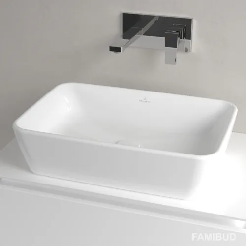 Architectura умивальник з переливом без отв, 60×40,5 см, Villeroy & Boch