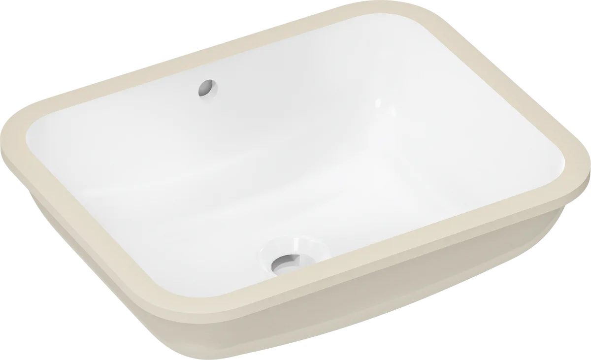 Xuniva Q умивальник що вбудовується без отв з переливом, 45×35 см, Hansgrohe