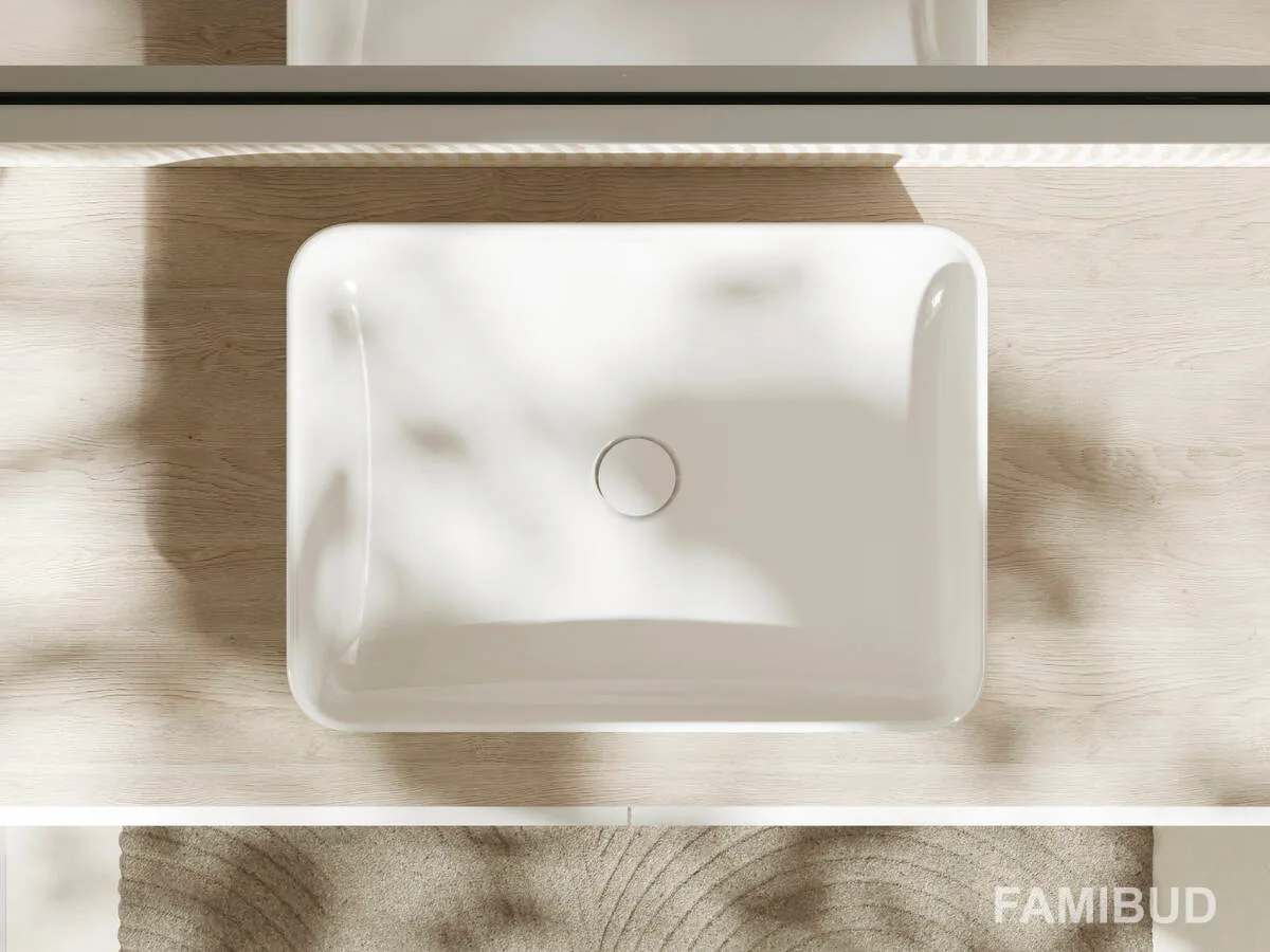Xuniva Q умивальник без отв без переливу, 55×40 см, Hansgrohe