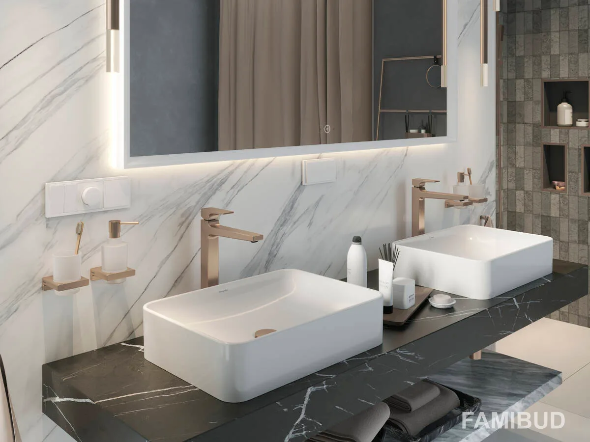 Xuniva Q умивальник без отв без переливу, 55×40 см, Hansgrohe