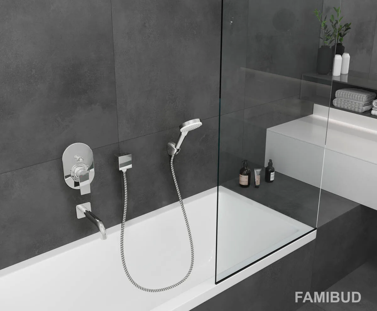 Вилив Vernis Shape, 20,4 см, Хром, Hansgrohe