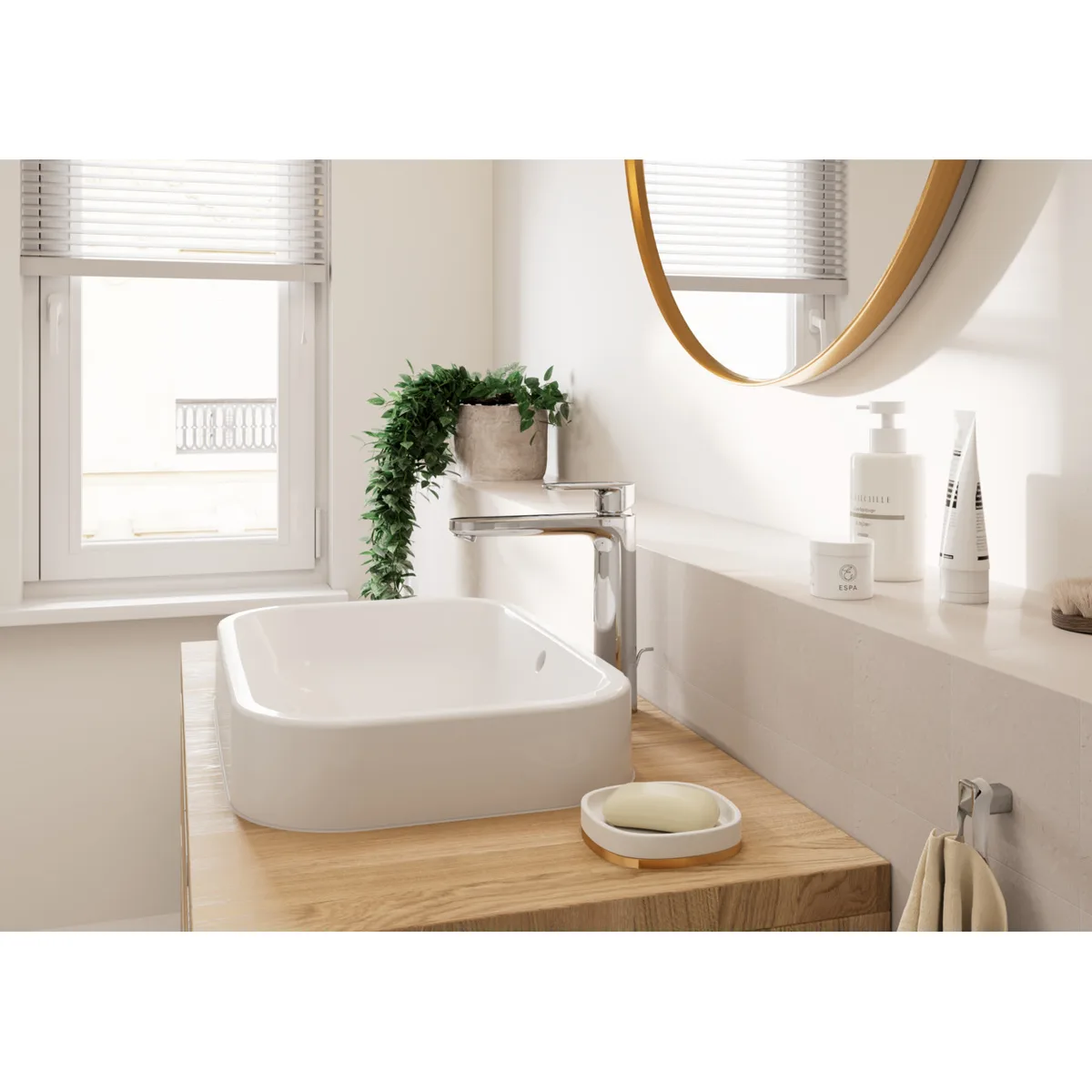 Vernis Blend змішувач для умивальника 190, Hansgrohe