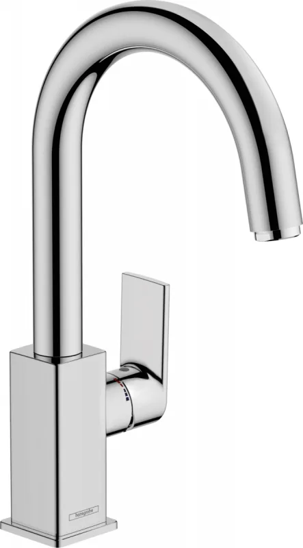 Vernis Shape змішувач для умивальника, Хром, Hansgrohe