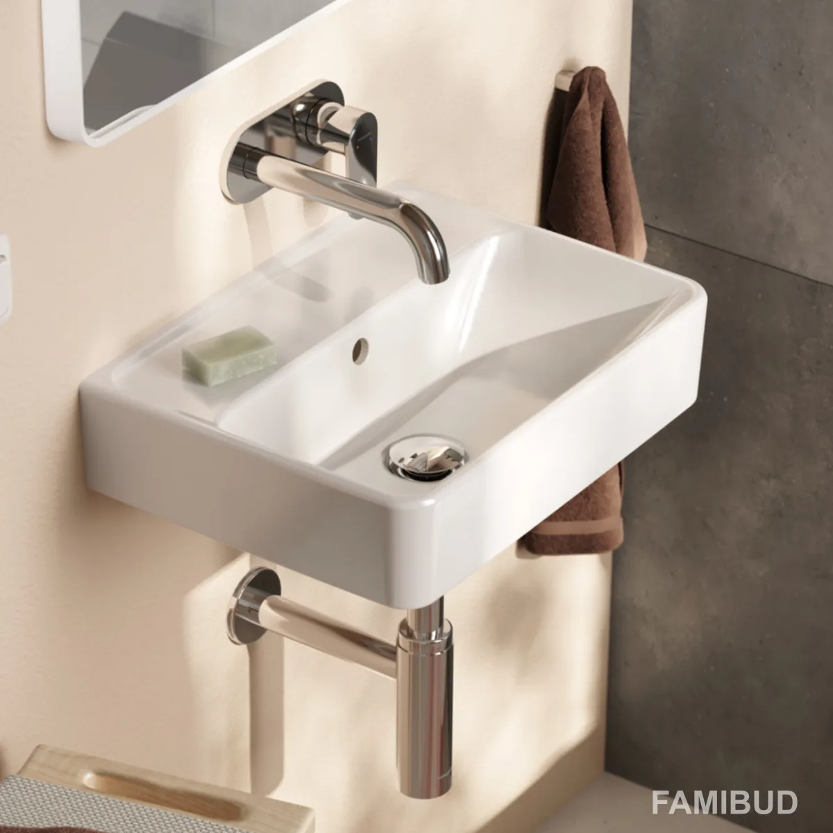 Vernis Blend змішувач для умивальника одноважільний ПМ, Хром, Hansgrohe
