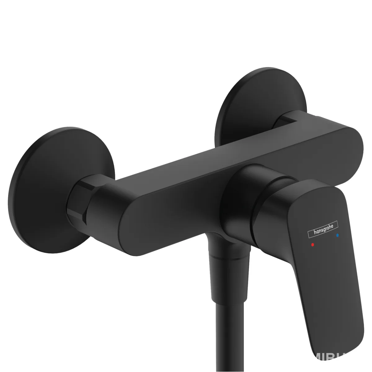 Logis змішувач для душу одноважільний, Чорний матовий, Hansgrohe