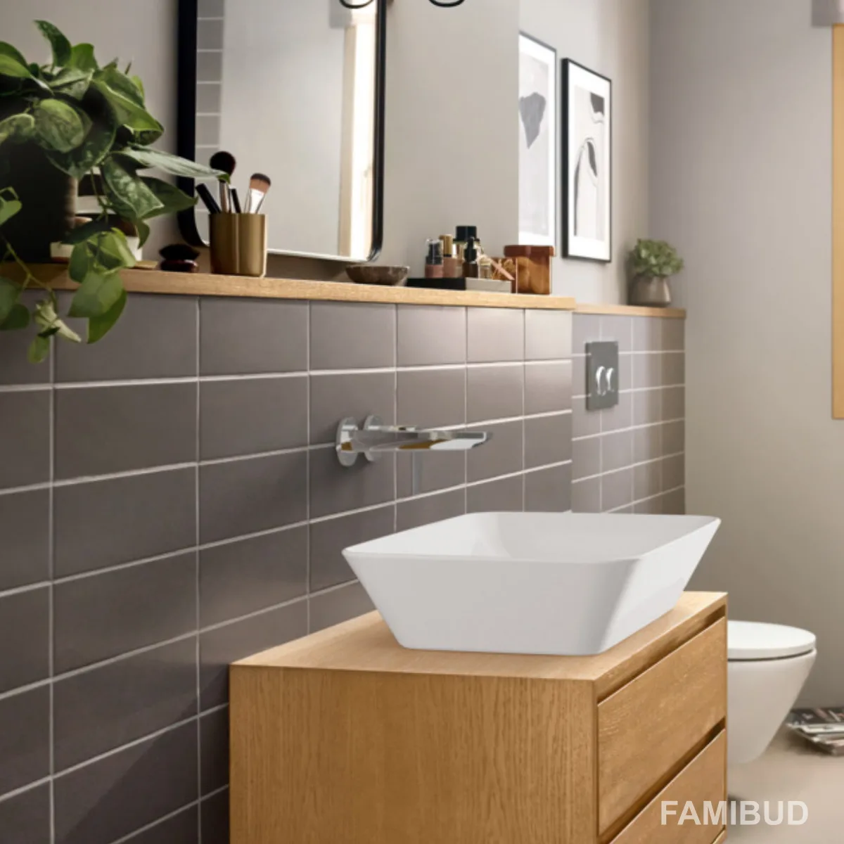 Rebris E змішувач для умивальника на 2 отвори, Hansgrohe