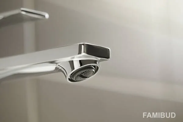 Rebris E змішувач для умивальника 110 CoolStart EcoSmart+ зі зливним гарнітуром, Хром, Hansgrohe