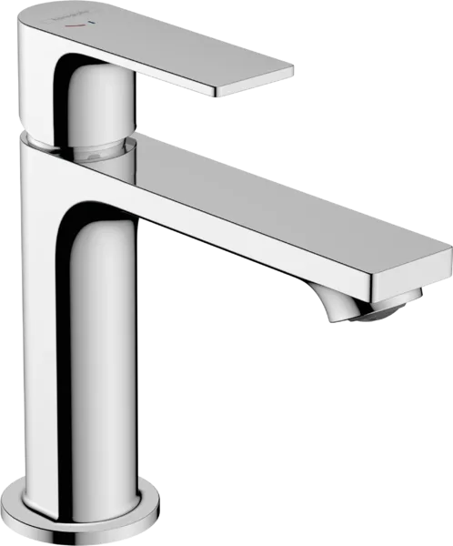 Rebris E змішувач для умивальника 110 CoolStart EcoSmart+ зі зливним гарнітуром, Хром, Hansgrohe