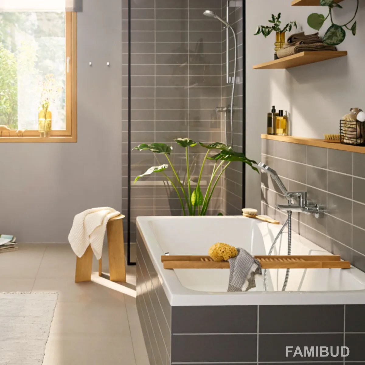 Rebris E змішувач для душу, Хром, Hansgrohe