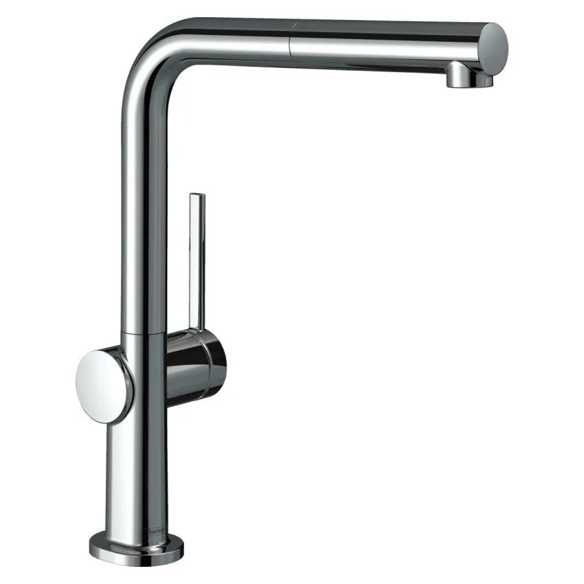Talis M54 змішувач для кухні одноважільний 270 з витяжним 1jet sBox, Хром, Hansgrohe