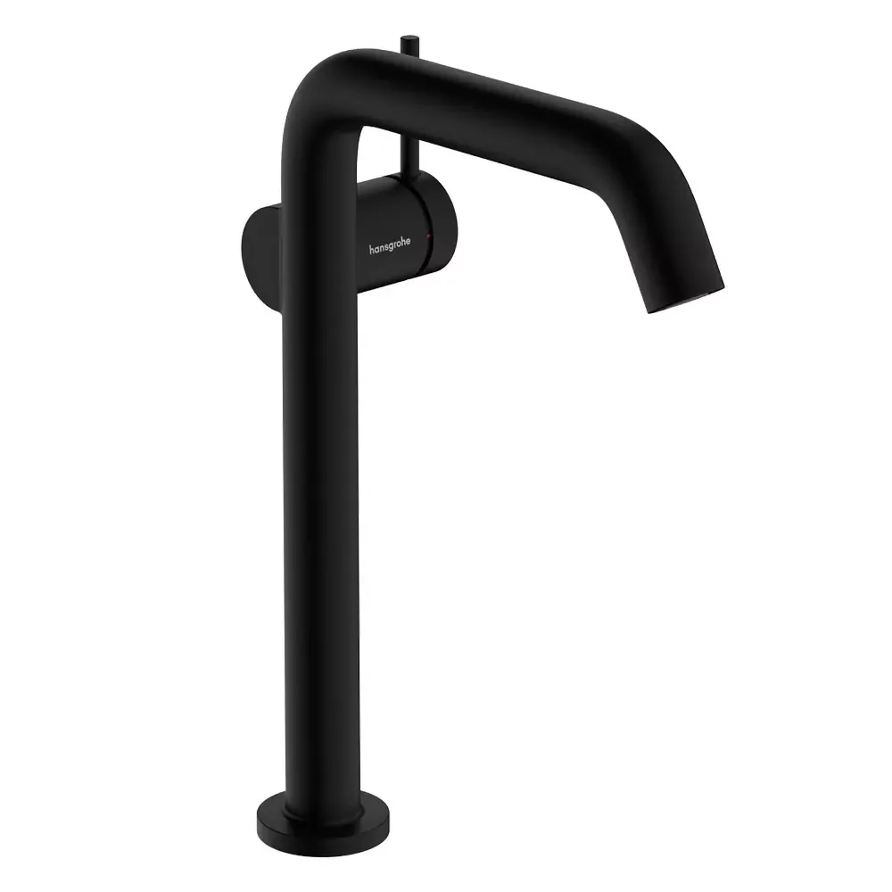 Tecturis S змішувач для умивальника 240 одноважільний CoolStart push-open, Чорний матовий, Hansgrohe