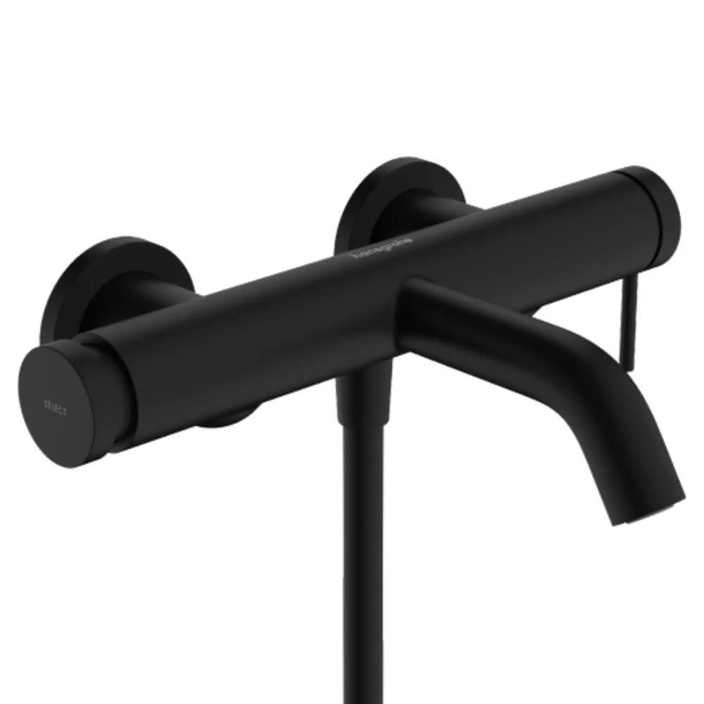 Tecturis S змішувач для ванни одноважільний, Чорний матовий, Hansgrohe