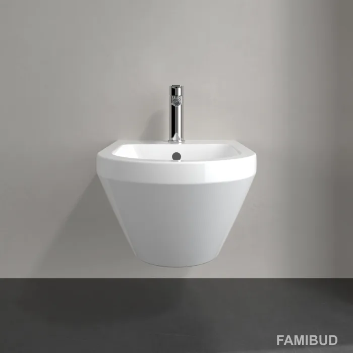 Architectura біде підвісне альпін, 37×53 см, Білий, Villeroy & Boch