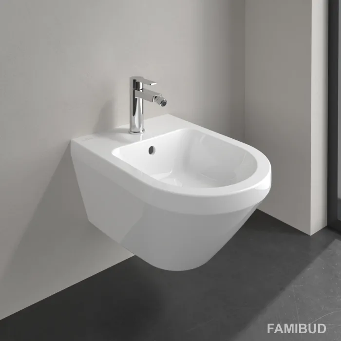 Architectura біде підвісне альпін, 37×53 см, Білий, Villeroy & Boch