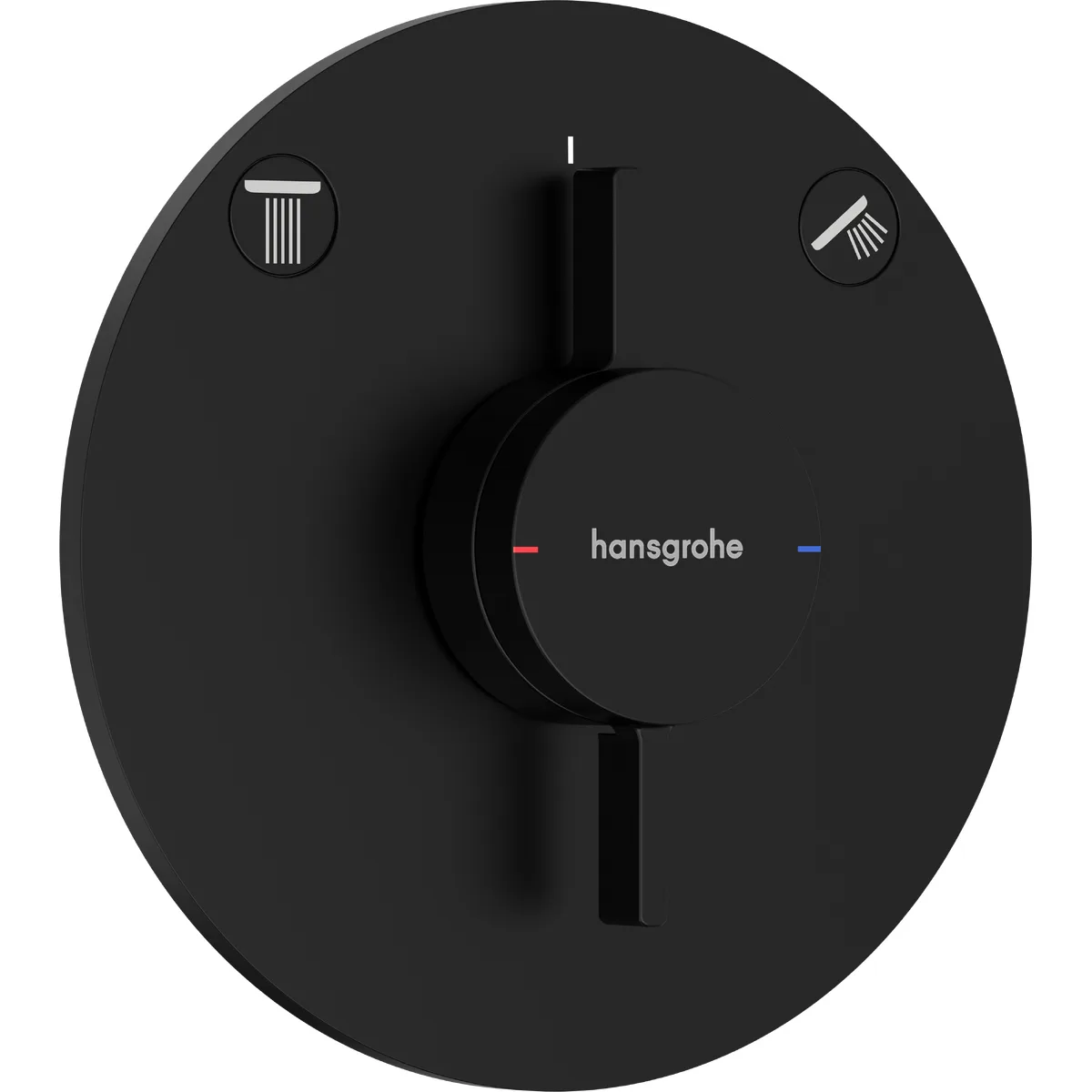 DUO Turn S змішувач для 2 споживачів ПМ, Чорний матовий, Hansgrohe