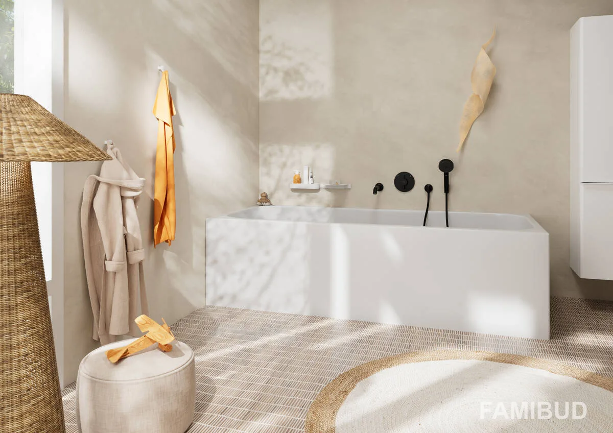 DUO Turn S змішувач для 2 споживачів ПМ, Чорний матовий, Hansgrohe