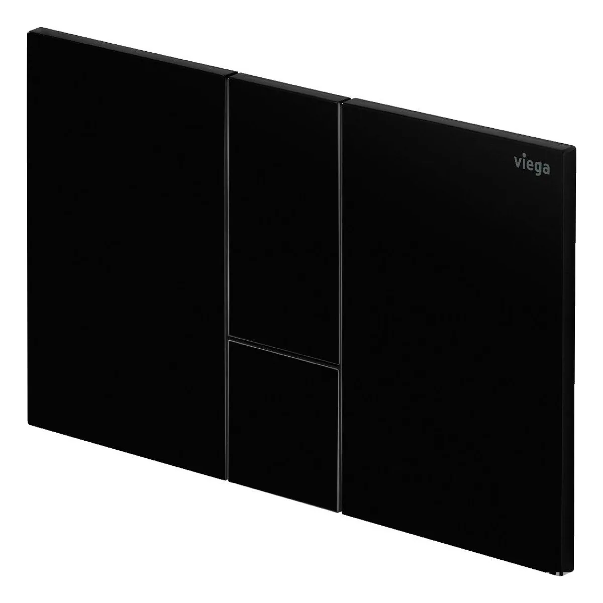 Prevista панель змиву для унітазів Visign for Style 24 насичений, Чорний, Viega