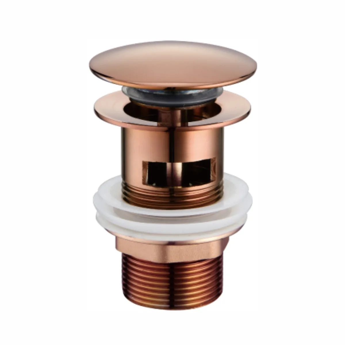 Донний клапан click-clack з переливом 1 1/4 cepillado bronce, Volle