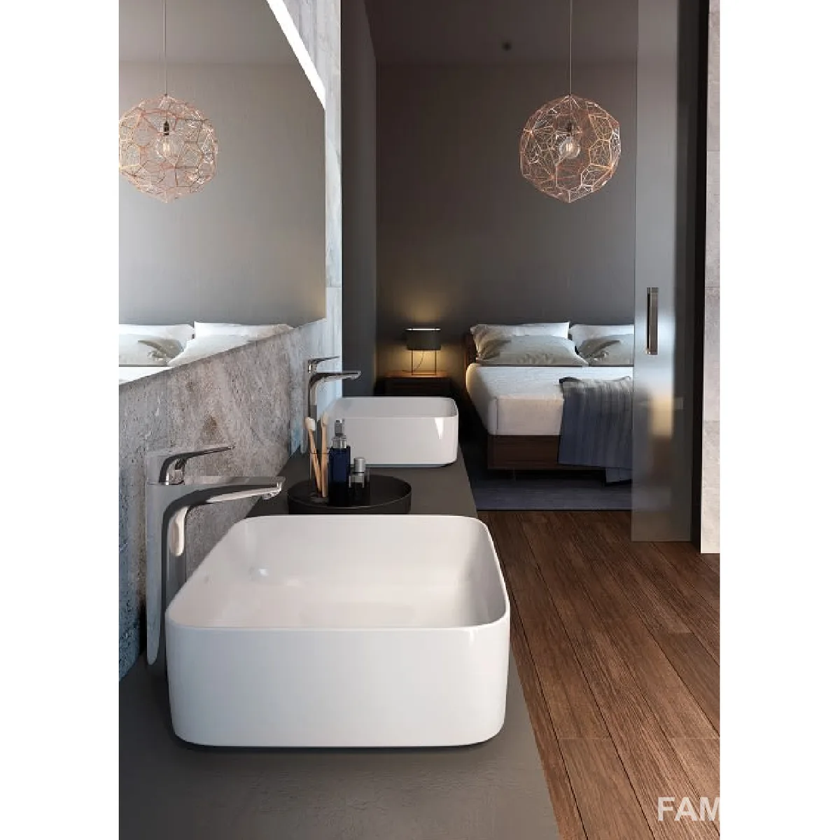 Inspira Soft раковина овальна накладна без отв під змішувач без переливу, 500×370×140 мм, Roca