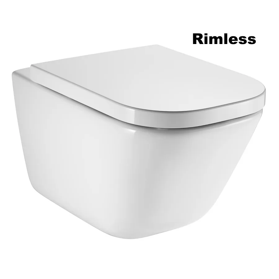 Gap Rimless підвісний унітаз з сидіннням slow-closing в упак, Roca