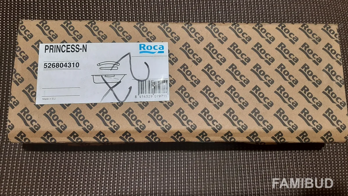 Princess ручки до ванни в комплекті, 2 шт, Roca