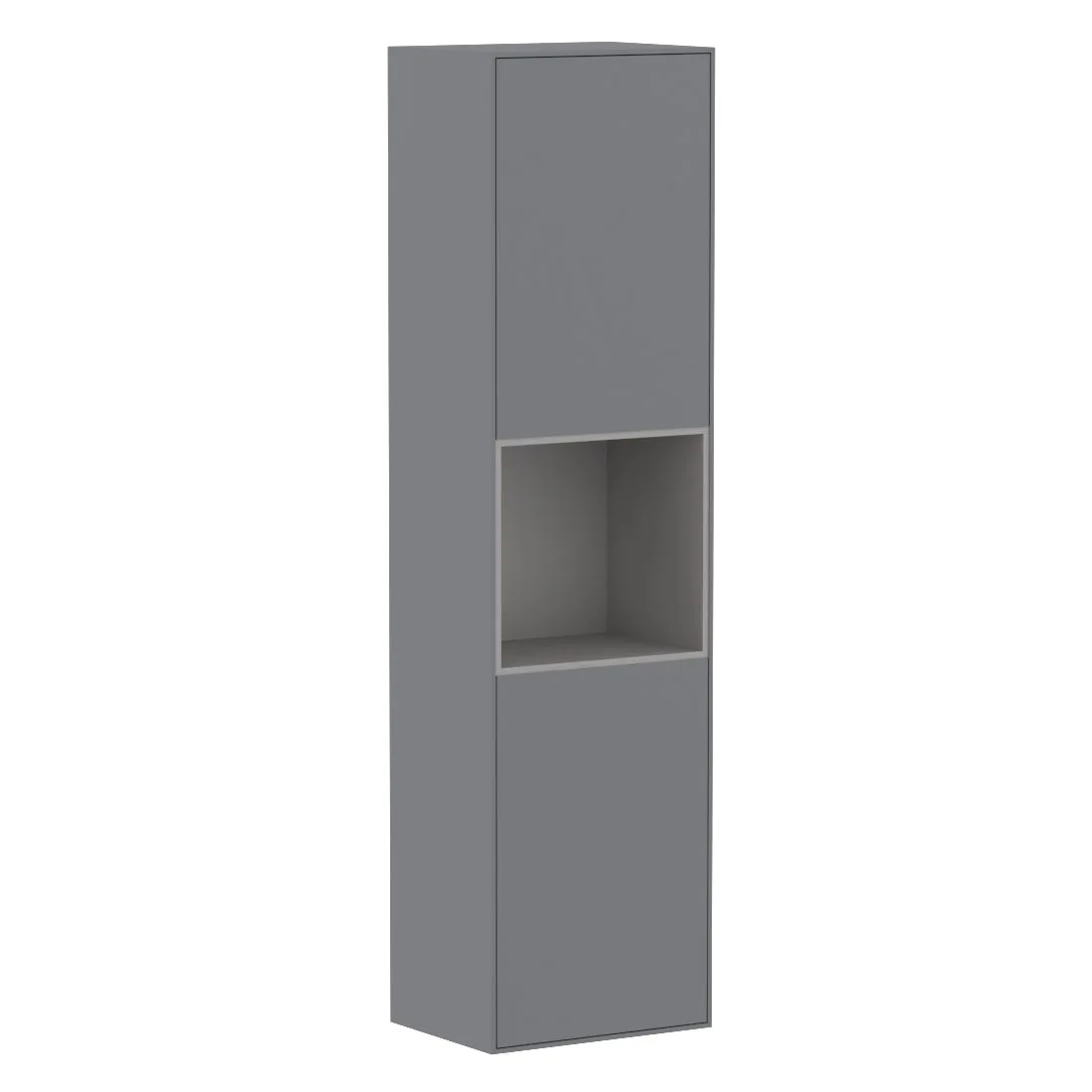 Пенал для ванної кімнати B460GG, Сірий, Villeroy & Boch