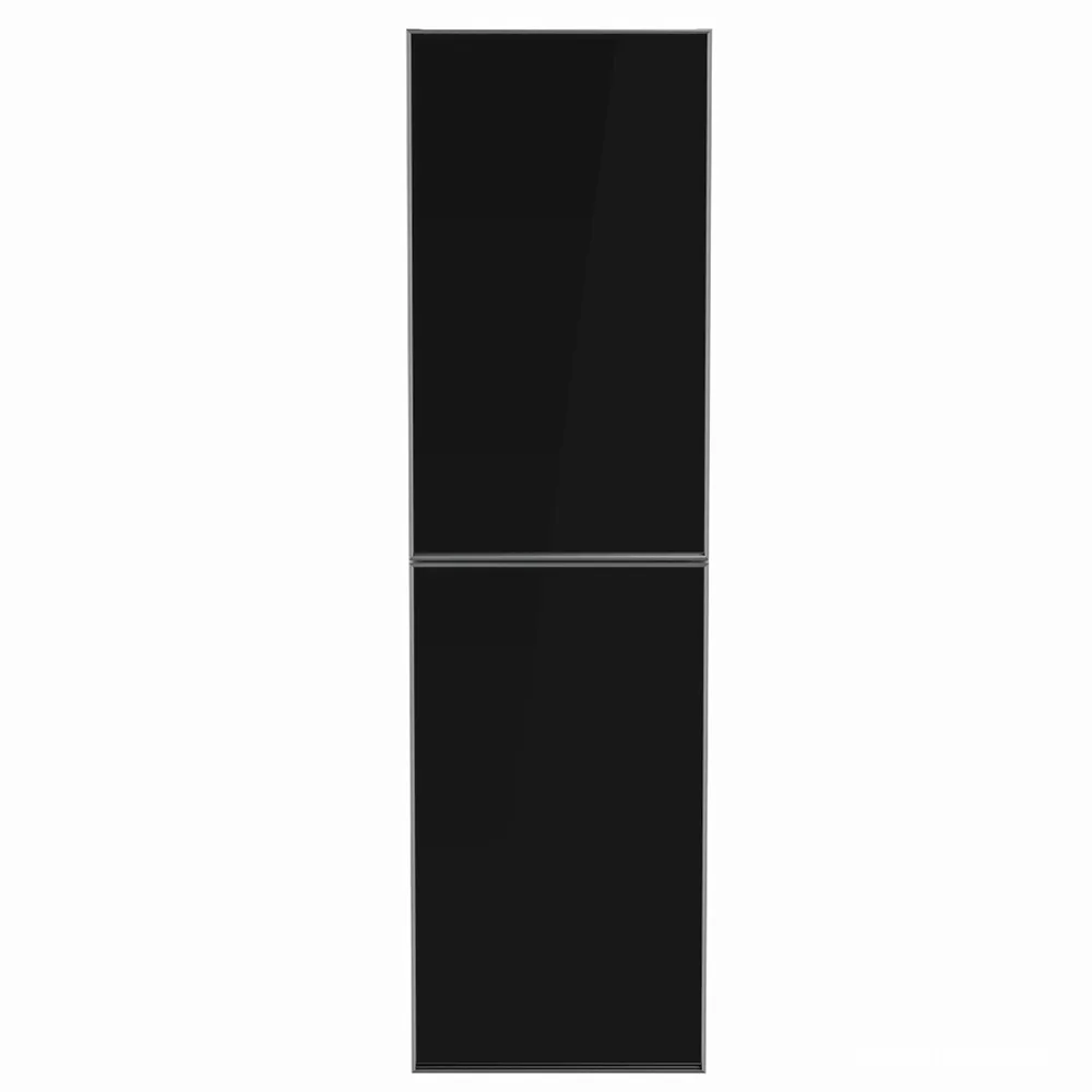 Jolly пенал підвісний Oak+black, 138×40×34 см, DiMARCO