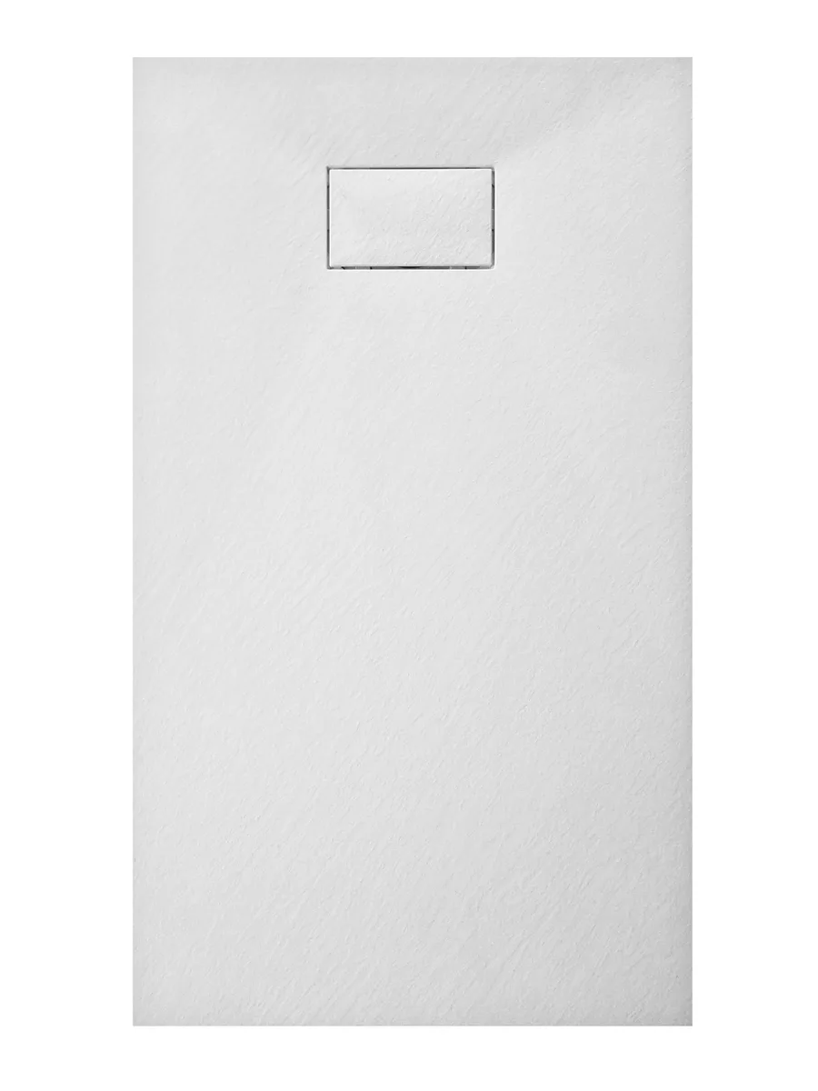 Піддон LA Pietra прямокутний white, 120×80 см, DiMARCO