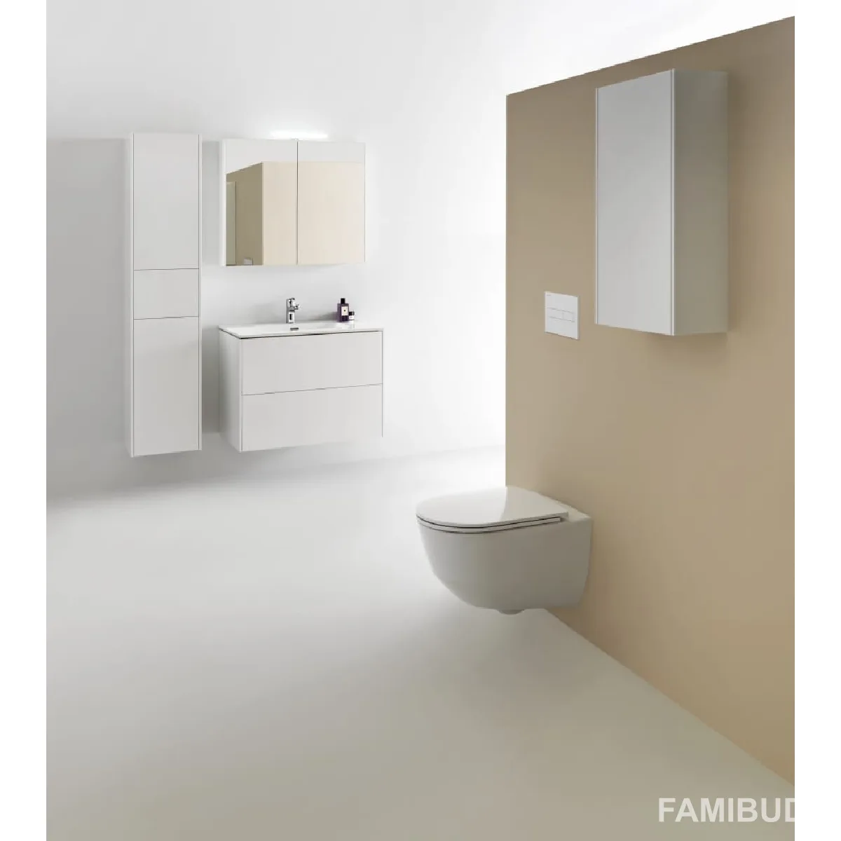 Pro унітаз Rimless підвісний в комплекті з сидінням Slim, Laufen