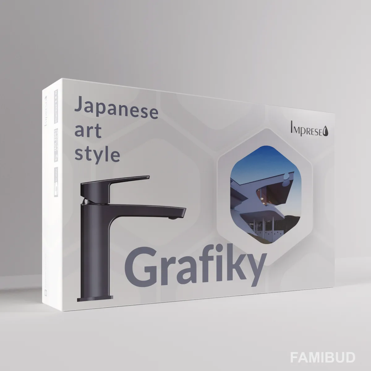 Grafiky змішувач для умивальника високий